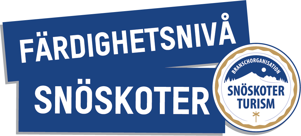Logotyp för Färdighetsnivå Snöskoter